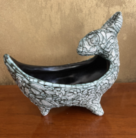 GORKA GÉZA CERAMIC, BOWL CENTERPIECE