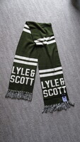 Lyle & Scott kötött téli sál – Khakizöld / Olívazöld