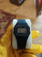 Casio W-59 type digital retro wristwatch