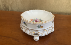 ANTIQUE, NYMPHENBURG PORCELAIN RING TRAY, PLATE