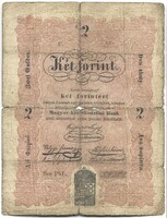 2 forint 1848 Kossuth banknote