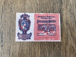 Liechtenstein 20 Heller 1920 UNC