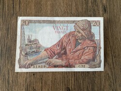 Franciaország 20 Francs 1943 XF