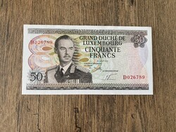 Luxemburg 50 Francs 1972 UNC