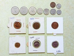 Hollandia 16 db Különböző Érme 1 5 10 25 Cents 1 Gulden 1951-1984