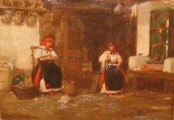 GUARANTEED ORIGINAL BEAUTIFUL VERESS ZOLTÁN / 1868-1935 / PAINTING