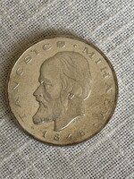 1948, 20 Ft.-os Ezüst Táncsics Mihály érme.