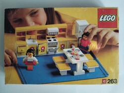 Lego 263 Babaház-Konyha, teljes készlet 1974