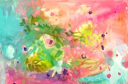 Absztrakt festmény 70x50