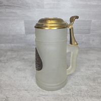 Tuborg Tin-Lid Glass Beer Mug