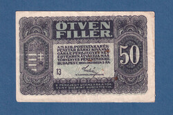 50 Fillér 1920