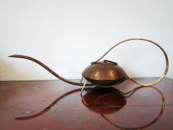 Zseniális retró német Emil Funk (1893-1973) réz design öntözőkanna / locsolókanna