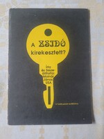 A ZSIDÓ kirekesztett?  JUDAIKA
