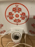 Drasche porcelán falilámpa