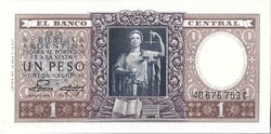 1 peso 1952-55 Argentina UNC