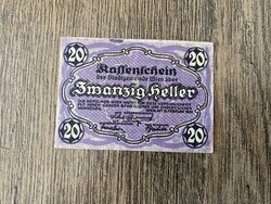 Ausztria 20 Heller Bécs 1920 F