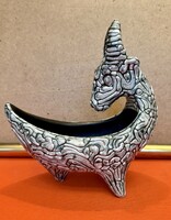 Gorka Géza: Bull Centerpiece, Serving Dish!