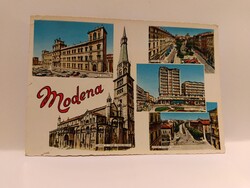 Modena olasz mozaik városképes retro képeslap G. Pini - Kodak Ektachrome