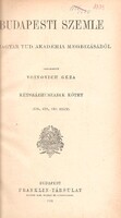 Voinovich Géza: Budapesti Szemle 1931