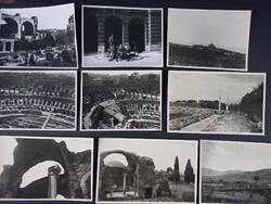 Old photos of Rome, Tivoli, Ostia Forum Romanum, Colosseum, Hadrian's Villa, 12 original photos from 1940