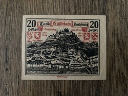 Ausztria 20 Heller Salzburg 1920 XF