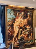 Baroque Mythological Painting Corvus - Róbert Kora