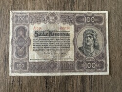 100 Korona 1920 F