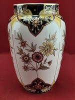 Zsolnay Flower Pattern Rare Vase