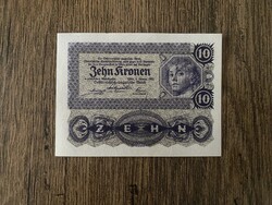 Ausztria 10 Korona 1922 UNC