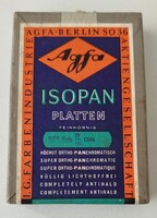 Antique Agfa glass negative photo plate unopened package