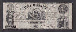 1 Forint 1852 (Kossuth) (Silver Forint) (
