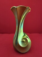 Zsolnay Eosin Snail Vase