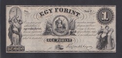 1 Forint 1852 (Kossuth) (Ezüst Forint) ("F") UNC