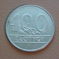 Poland 100 Zloty, 1990