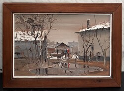 András Csikós: Melting Snow
