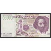 Olaszország,50000 lire 1992 aUNC-