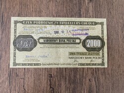 Poland 2000 Zloty 1988 XF+
