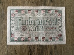 Németország 50000 Márka Württemberg 1923 VF