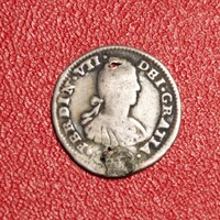1/2 Real Mexikó / Új-Spanyolország 1808-1814