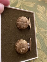 Vintage Kalevala Koru "Hnnunvaakuna" motívummal díszített mandzsettagomb