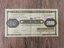Poland 2000 Zloty 1988 XF+