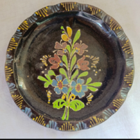 Hollóházi Sándor Hódmezővásárhelyi Kerámia Wall Plate – Circa 1920-30