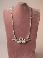 Art nouveau 925 silver necklace