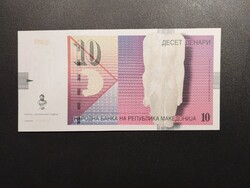 Észak-Macedónia - 10 Denari 2007 UNC