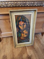Réti Mátyás painting