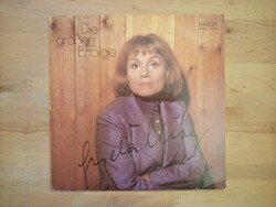 Gisela May : Legnagyobb sikerek sanzonok bakelit hanglemez vinyl lemez