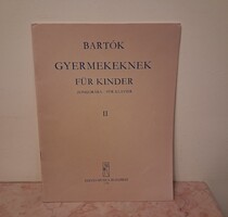 Bartók : Gyermekeknek / Für Kinder - zongorára ( Für Klavier )