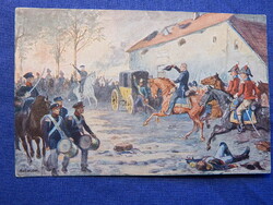 Képeslap: Német propaganda képeslap (VDA) az 1910-es én közepéről I. VH.