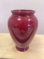 Zsolnay Ox Blood Glaze Vase