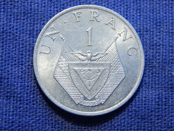 Ruanda (Rwanda) 1 Franc 1977